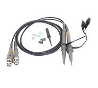 2PCS Oscilloscope Probe P6100 Oscilloscope Probe Kit 1X 10X High Precision Scope Analyzer Alligator Clip Probes Test Leads