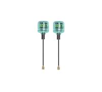 2pcs Osprey 2.8dBi & 99% Radiation Efficiency 5.8-G-H-z LHCP RP-SMA Antennas 40mm ipex UFL RC FPV Radio Antenna for HD Racing Drone Quadcopter Blue