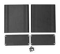 2PCS Outdoor Electrical Junction Box, Small Aluminum Project Box Water Proof Electrical Box Split Type Outdoor Enclosure, 38 X 88 X 100mm