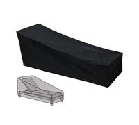 2Pcs Outdoor Lounger Cover Patio Garden Beach Chair Cover Recliner Protective Bag Furniture Waterproof Dust Sunscreen Covers(1Pcs)