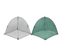 2PCS Outdoor Plant Shade Tent 60x60x60cm Greenhouse Shading Plant Shade Cloth Net Cover Breathable Insectes Proof Greenhouse Gardening Net Cover Foldable Mesh Tent