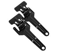 2pcs Oven Tray Clip Gripper with Long Handle for Hot Pans | Metal Plating, Ergonomic One Handed Lift Aid, Stable Non Slip Grip, for Restaurant and Commercial Kitchens