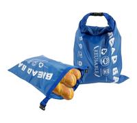 2Pcs Oxford Cloth Bread Bag to Keep Bread Fresh with Zipper Closure Sourdough Bread Bags Bread Bags for Homemade Bread Reusable Oil Proof Bread Storage Bags for Bakery Supplies and Food Storage