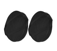 2pcs Oxford Cloth Gong Holder with Handle, 40cm X 8cm Single Layer | Adjustable Belt Carry, for Cymbals and Copper Gongs, Daily Use and Rehearsal Commute