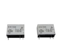2Pcs OZ-SS-112LM1F 12VDC 16A 6-Pin Normally Open Power Relay, High Temperature Resistant up to 105°C