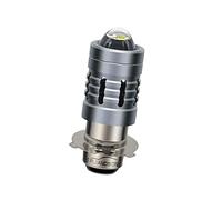 2pcs P15D-25-3 LED Motorcycle Headlight Bulb White Yellow Hi/Low Beam | Dual colour headlamp with projector lens,plug & play non-polarity,AC 12-36V/DC 12-80V for motorcycles,mopeds & tricycles