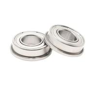 2PCS P2 Miniature Flange Bearing F682ZZ/MF83/F695/MF137/F6202/F6801/F6701/F688/MF126ZZ High Speed Flanged Ball Bearings(F688ZZ 8x16x5mm)