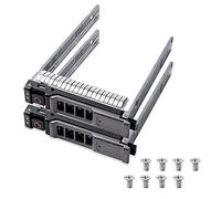 2pcs Pack 2.5" SAS SATA Hard Drive Tray Caddy NRX7Y 0NRX7Y Compatible for Dell PowerEdge M620 M630 M420 M520 M820 VRTX Blade Server
