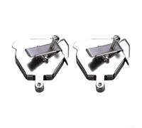 2pcs Pack Magnetic for Guide for Sewing Machine for Seam Edge Guide with Rollers Flexible Pressure Curves Smooth Multifunctional Stainless S (Silver)