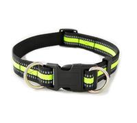 2pcs /pack Pet collar double ring small medium and large dog neck ring reflective and sturdy ten-pull pet products