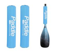 2pcs Paddle Float, Canoe Paddle Buoyancy Aid, Anti Sink Paddle Cover, Waterproof Paddles Sleeve, Floating Paddles Attachment，Blue