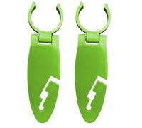 2pcs Paddles Boards Fin Clips 11×3.3cm - Paddle Board Fasten Clip - Expandable Paddle Board Fin Clamps - Expandable Fix Clamp - Water Sports Supplies For Athletes Cyclists Golfers Teens