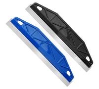 2Pcs Paint Edger Tool, 12 Inch Paint Trim Guard, Stainless Steel Paint Shield, Straight Edge Painting Tools, Multi-Purpose Decorating Tools, Paint Edger for Cutting in Paint Wallpaper Guard