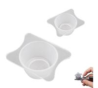 2PCS Paint Gun Filter Cup, Tools Airbrush Paint Purification Cup, 150 Mesh & 200 Mesh Strainers for Modeling, Spraying, and Coloring (90002)