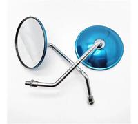 2Pcs/Pair 10mm Motorcycle Rearview Side Mirror With Screws Universal Round Square Retro Modified Motorbike For GN 125 250