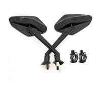 2Pcs/Pair Anti-Glare Motorcycle Rearview Convex Mirrors Rotatable 8mm For Ben&elli TRK 502 Leoncino 500 BJ500 250 Leoncino250(Style A)