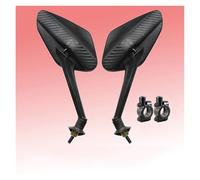 2Pcs/Pair Anti-Glare Motorcycle Rearview Convex Mirrors Rotatable 8mm For P&ulsar Baj&aj 150 180 250 RS200 NS200 N160 NS160 NS125(Style A)