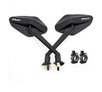 2Pcs/Pair Anti-Glare Motorcycle Rearview Convex Mirrors Rotatable 8mm For YA&MAHA TMAX 530 Tmax 500 T-MAX 560 Tmax560 Accessories(Style A)