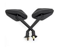 2Pcs/Pair Motorcycle Car&bon Fi&ber Rearview Side Mirror Rotatable 8mm For BRIX&TON Cromwell 125 1200 BX 125R BX150 Felsberg 250(Style B)