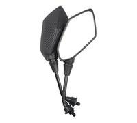 2Pcs/Pair Motorcycle Mirror Scooter E-Bike Rearview Mirrors Electrombile Back Side Convex 8mm 10mm Carbon Fiber,Motorcycle Accessories