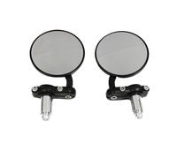 2pcs/Pair Universal Motorcycle Rear View Mirrors Round 7/8" Handle Bar End Foldable Motorbike Side For Cafe Racer 2023 CAR Motorcycle Rear View Mirrors