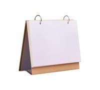 2Pcs Paper Calendar Memory Books Includes 13 White Pages for Hand Painted Photo Art and Scrapbooking Supplies Desk Calendar