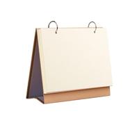 2Pcs Paper Calendar Memory Books Includes 13 White Pages for Hand Painted Photo Art and Scrapbooking Supplies Scrapbook