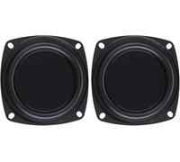 2Pcs Passive Bass Woofer Radiator, 3 Inch Low Frequency Speaker Diaphragm, Guitar Speaker Accessories