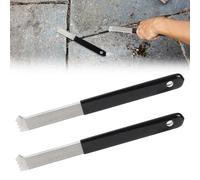 2PCS Paving Slab Puller, Paving Brick Puller with Micro-Toothed, Heavy Duty Paving Puller Lifter Tool, Paver Extraction Tool, for Garden Lawn Yard Patio Replace Paver Blocks