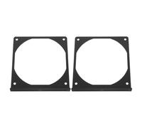 2pcs PC Fan Stand 12cm Iron Chassis Cooling Bracket Black Holder