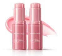 2PCS PDRN Collagen Volume Multi Balm - Hydrating Firming Face Eyes Lips