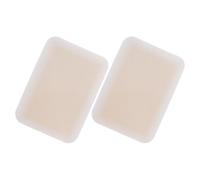 2pcs Pe Khaki Skin Concealing Sticker Waterproof Scar Cover Patch