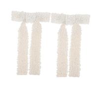 2pcs Pearl Bow Hair Clips for Women and Elegant Hair Accessories Versatile and Durable Barrettes for All Occasions for Ponytails and Everyday Use