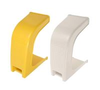 2pcs Pedicure Stool Plastic Foot Rest with Front Ledge for Shaving