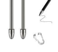 2PCS Pen Nibs for Remarkable Durable and Compatible Titanium Alloy Premium Pen Nibs Accessories Smooth Writing Replacement Pen Nibs for Remarkable Suitable for Remarkable Lamy Spen