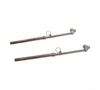 2Pcs Pencil Tire Pressure Gauge 160PSI Heavy Duty | 160PSI max range, for heavy-duty trucks, for rvs, trailers, dual pack for value, silver finish