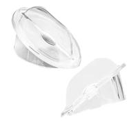 2pcs Pepper Mill Cover Acrylic Dust Lid Replacement