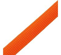 2pcs PET Braided Cable Sleeving, Hydraulic Line Mesh Protection Casing(Orange,2mm x 1meter)