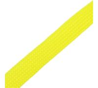 2pcs PET Braided Cable Sleeving, Hydraulic Line Mesh Protection Casing(Yellow,2mm x 1meter)