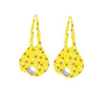 2PCS Pet Chicken Call Duck Travel Tote Bag Outing Catching Transport Carrier Breathable Lightweight Crossbody Satchel