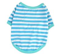 2pcs Pet Clothes Vest Cooling Shirt Small Sweatshirt Xs-XXL Summer Pet Tank Top(Blue,M)