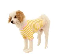 2pcs Pet Clothes Vest Cooling Shirt Small Sweatshirt Xs-XXL Summer Pet Tank Top(Yellow,XXL)