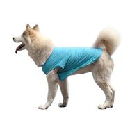 2pcs Pet Clothes Vest Summer Cool Breathable Fzor Medium and Large Dogs(Blue,5XL)