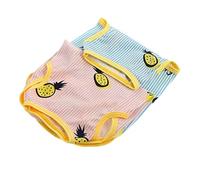 2pcs Pet Dress Summer Dog Party Clothes Puppy Skirt Small Dog Outfit Pet Clothing Apparel Puppy Outfits Clothing Pet Cat (A XS)