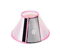 2pcs Pet Elizabethan Collar for Dogs Comfy Cones to Stop Licking Protective Collar for Dog After Surgery Anti-Bite Lick(Pink,XXXL)
