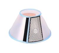 2pcs Pet Elizabethan Collar for Dogs Comfy Cones to Stop Licking Protective Collar for Dog After Surgery Anti-Bite Lick(Blue,S)