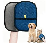 2PCS Pet Hair Removal Glove, Reusable Grooming Gloves for Pet Hair, Washable Cat & Dog Hair Remover for Couch, Furniture, Clothing, Car Seats, Carpet, Bed Sheet