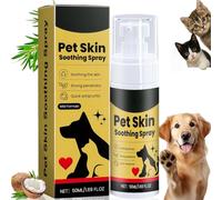2PCS Pet Skin Treatment Spray,Dog Anti/septic Spray for Wounds & Itchy Skin Relief,Soothing Solution for Itchy Skin,Antis/eptic Cream & Spot Treatment Spray,Dog Skin Repair Spray,Itch Relief Sprays