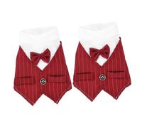 2pcs Pet Suit Pet Tuxedo Shirt Dresses for Weddings As a Guest Shirt for Dogs Dog Tuxedo Gentleman Dog Attire Dog Weddin