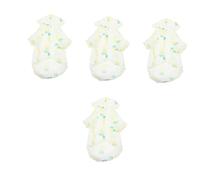 2pcs Pet Sun Protection Clothing Breathable Dog Clothes Dog Summer Clothes Pet Supply Dog Sun- Hoodie Pet Summer Apparel (Ax4pcs XLx4pcs)